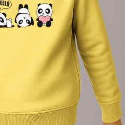 HELLCAT Girls Sea Green & Yellow Printed Hoodie - Pack of 2 image 5