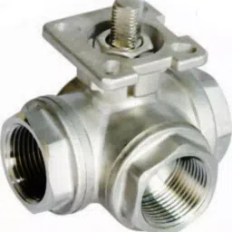 Techno 1-1/2 Inch, 40 mm Stainless Steel 3 Way Ball Valve-image-7