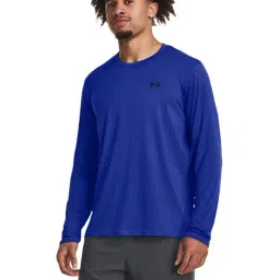 Under Armour Blue Loose Fit Sports T-Shirt-picture-15
