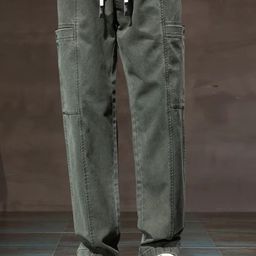 StyleCast x Revolte Men Regular Fit Mid-Rise Cargo Trousers-picture-32