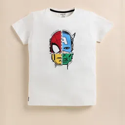 Biskid White Cotton Tshirts-picture-12