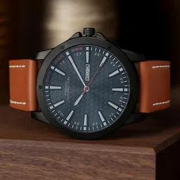 French Connection Men Dial & Leather Straps Analogue Watch FCN0164BBRL-picture-21