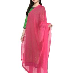 Dupatta Bazaar Pink Dupatta-picture-2