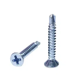 Ebco Philips Recess CSK Head Drill Screw Zinc White Finish, Size 3.9x16 mm, CDS-3916 (Pack of 2000) image 3