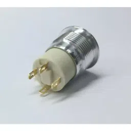 RS PRO Illuminated Push Button Switch Latching 16 mm SPST Blue LED 36 V DC, 1759535 image 3