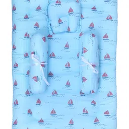 1st Step Thick New Born Baby Bedding Mattress/Gadda bed Set for Babies with 2 Side Bolster & Head Pillow-picture-14