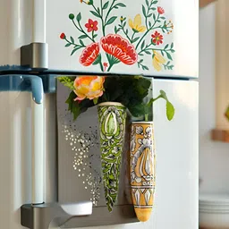 Kraftlik Handicraft Multicoloured Ceramic Vases image 2