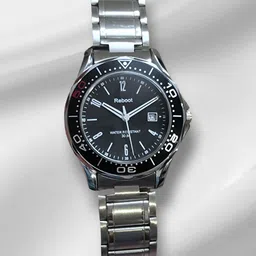 REBOOT Men Stainless Steel Bracelet Style Straps Watch Sh-1633 New Designer Black Ring-picture-33