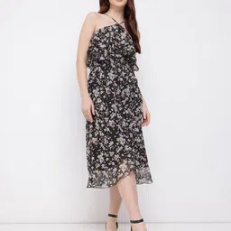 DressBerry Floral Sweetie Layered A-line Dress image 4