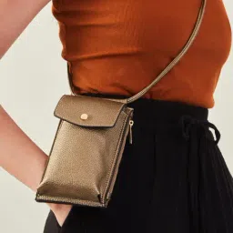 Accessorize London Brown Solid Phone Case-picture-27