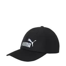 Puma ESS Black Solid Baseball Cap-image-48