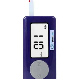 Ozocheck Glucometer Full Set for Blood Sugar Testing (Purple)-picture-10