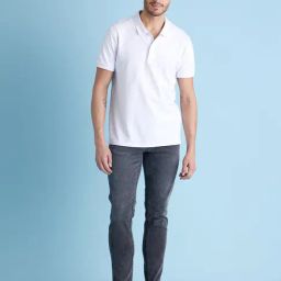 celio celio* Grey Lightly Washed Regular Fit Jeans-picture-49