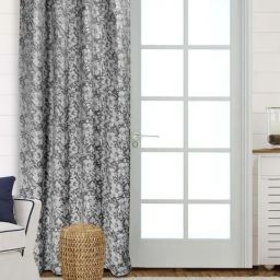 Saral Home Grey Cotton Long Door Curtain-image-15