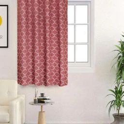 Saral Home Brown Cotton Door Curtain-picture-29