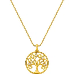 Kisna Diamond & Gold Jewellery 18k Ariadne Pendant-picture-34