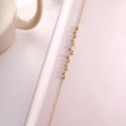 Mia by Tanishq 14k (585) Diamond Yellow Gold Bracelet for Women-picture-23