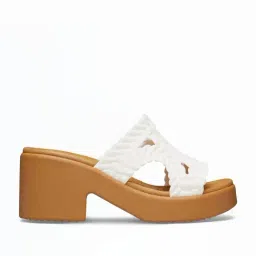 Crocs Women's Brooklyn Off White Casual Sandals-image-8