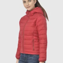 Woodland Red Quilted Jacket image 3