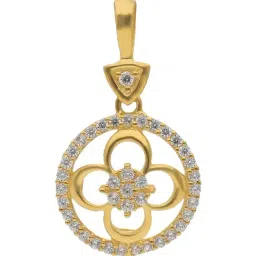 Malabar Gold and Diamonds 22k (916) Yellow Gold Pendant for Women-picture-14