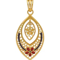 Malabar Gold and Diamonds 22k (916) Yellow Gold Pendant for Women-picture-36