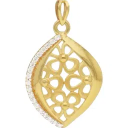 Malabar Gold and Diamonds 22k (916) Yellow Gold Pendant for Women-picture-34