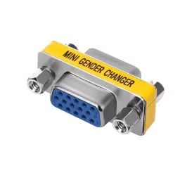 FEDUS VGA Jointer Couple Joiner Extender 15 Pin Both Side Female to Female Gender Changer (Pack of 5 Pcs)-picture-11