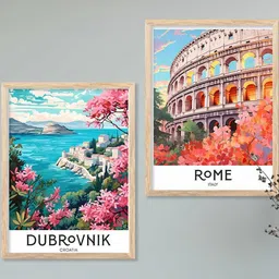 WALLLANE Brown Wood Wall Art-picture-16