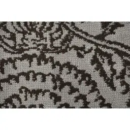 Saral Home Grey Microfiber Abstract Bath Mat 45X70 cm image 4