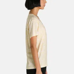 Puma Yellow Printed T-Shirt image 4