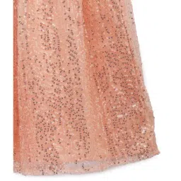 studiorasa Kids Peach Sequence Skirt image 4