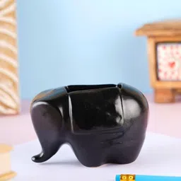 WEAVING HOMES Black Ceramic Organisers-picture-12