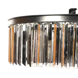 Home4U Nixone Balck & Grey Aluminium Chandelier image 4