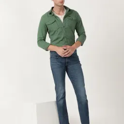 Lee Blue Cotton Slim Fit Jeans image 5