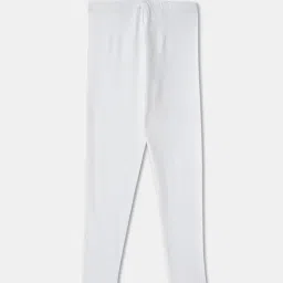 R&B Kids White Regular Fit Leggings image 2