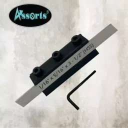 Assorts Parting Tool Tool Steel 1.58x7.93x88.9 mm 10 mm Shank Size for Metalworking image 2