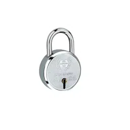 Harrison 50 mm Iron Bright Chrome Plated Padlock with 4 Keys-picture-45