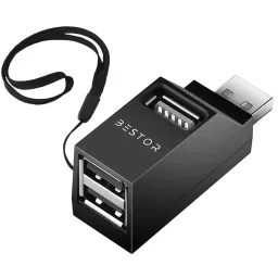Bestor Mini Portable Aluminum USB Type C Hub Connector Multiport Adapter Black, BE-19-picture-25