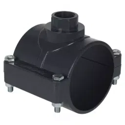 Finolex 4x½ inch PVC Screwed Service Saddle Threaded, 2161-image-11