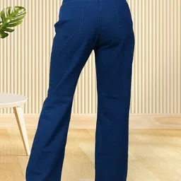 Ira Collections Women Comfort Straight Fit Mid-Rise Stretchable Jeans image 3