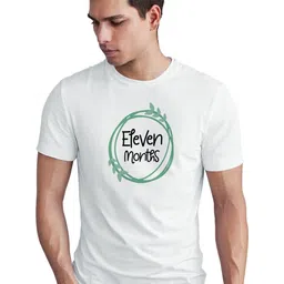 Seekbuylove Men Bio Finish Typography Printed Pure Cotton T-shirt-picture-39