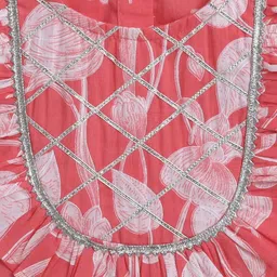 The Magic Wand Girls Printed Ready to Wear Lehenga & image 2