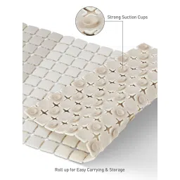 Obsessions Pvc Anti Slip Shower Mat, Multi image 2