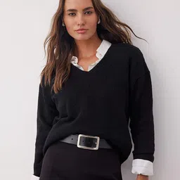 Trendyol Women Ribbed Pullover-image-63