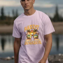 GRACE & JACK Men Graphic Printed Round Neck T-shirt-picture-35