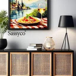 Sassyco Blue & Green 1 Piece Canvas Other Wall Paintings-image-72