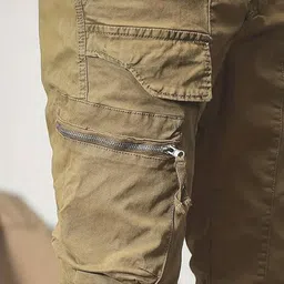 R.Code by The Roadster Life Co. Men High-Rise Trousers image 3