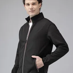 METTLE Contrast Zip Bomber Jacket image 3