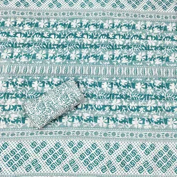 KALINI Printed Unstitched Dress Material image 4