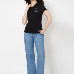 Kickers Women Printed T-shirt image 2